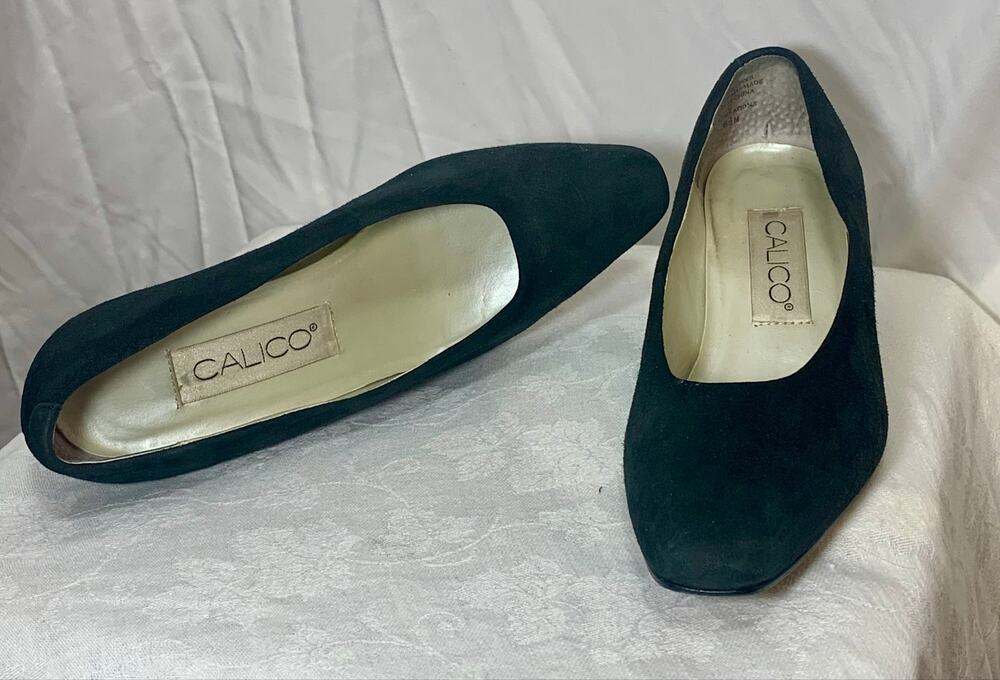 *Calico* Leather Upper, Suede Women’s Shoes
